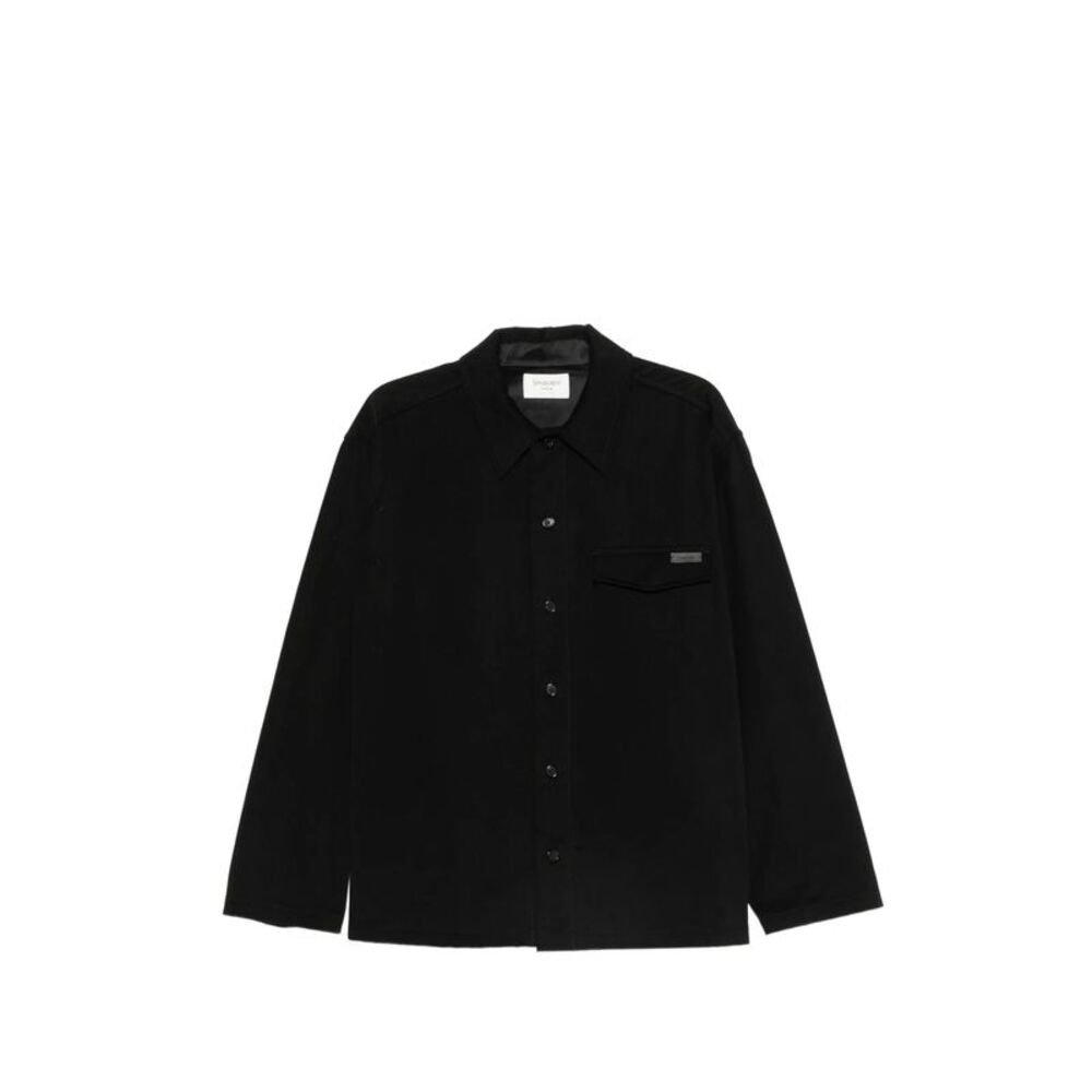 Saint Laurent Black Shirts Men